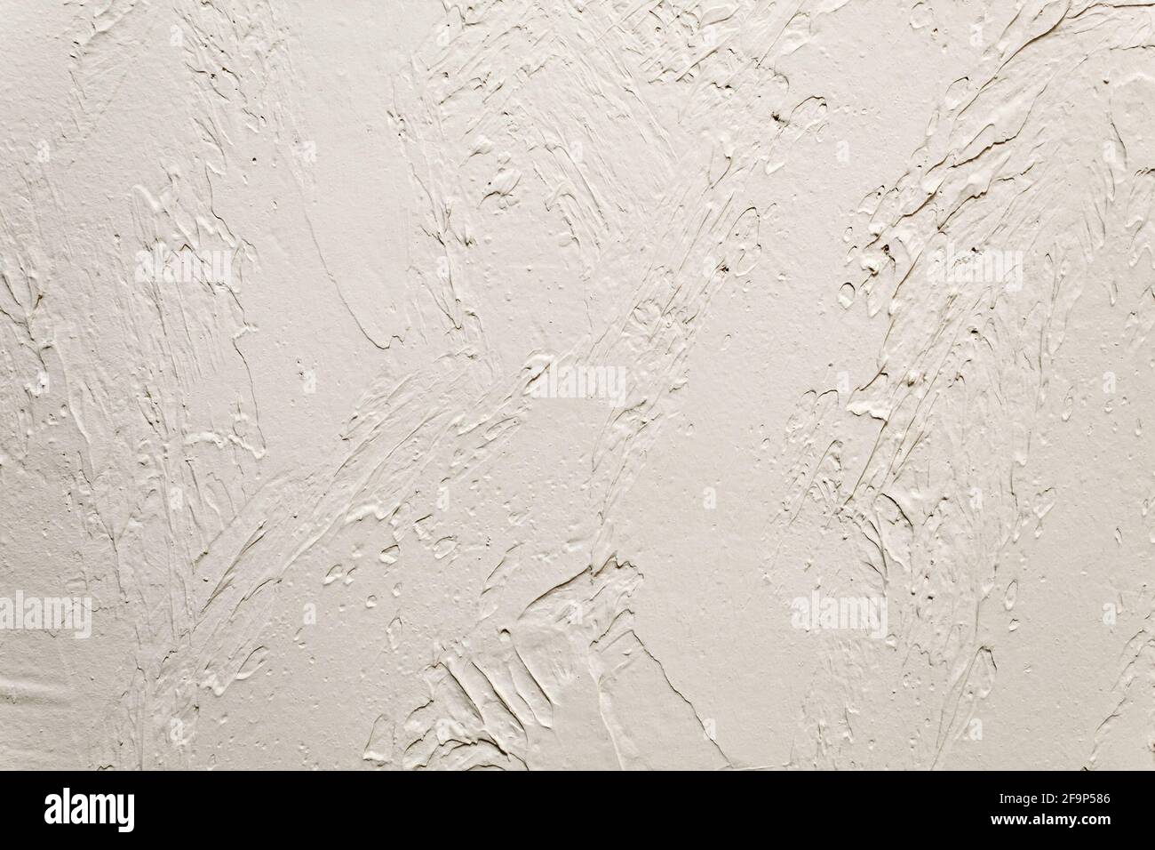 wall covered with coarse putty. abstcract background Stock Photo