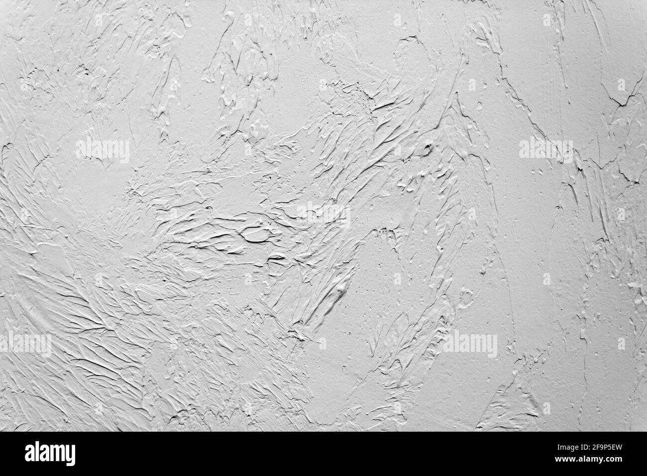 wall covered with coarse putty. abstcract background Stock Photo