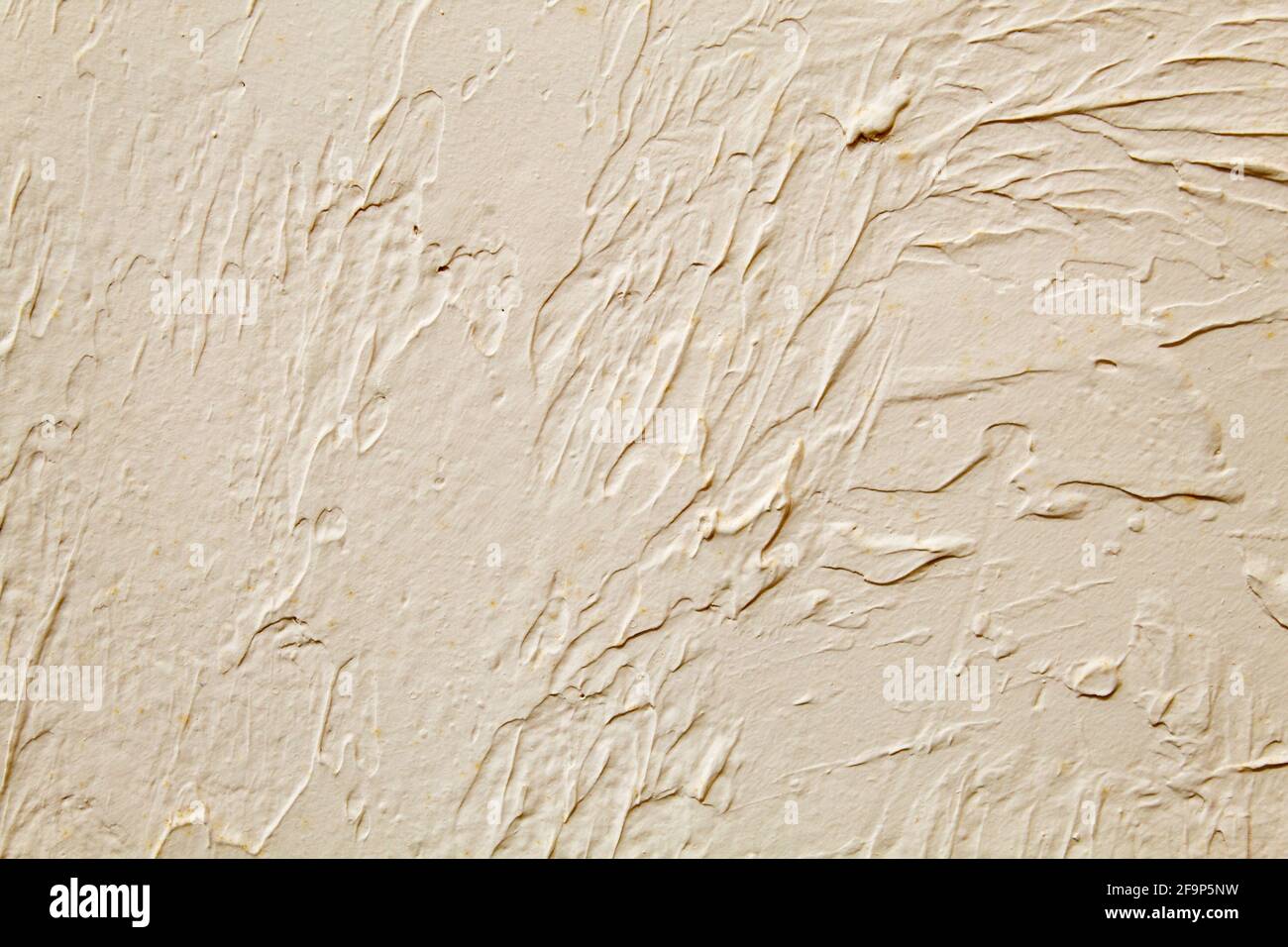 wall covered with coarse putty. abstcract background Stock Photo