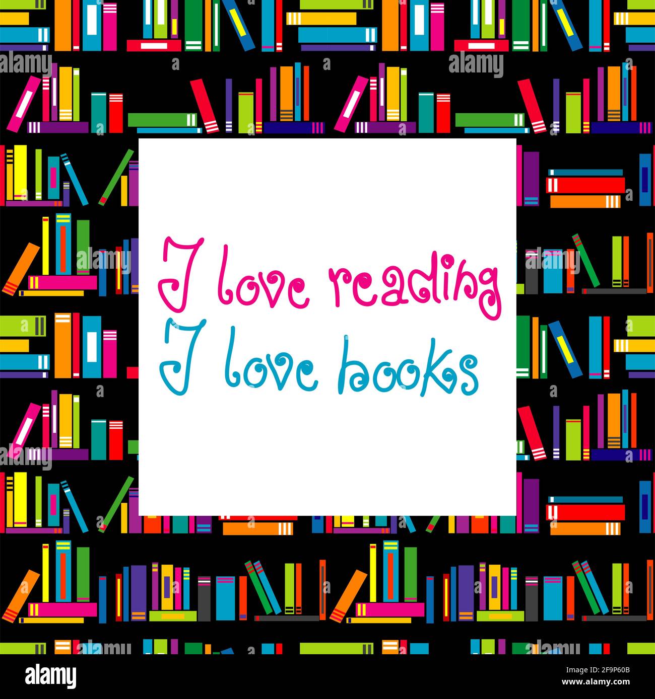 Love learning books background Stock Vector Images Alamy