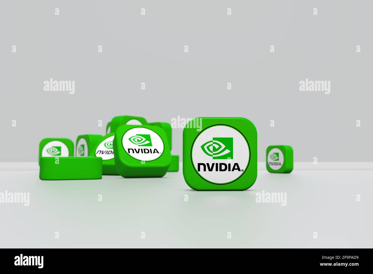 nvidia, Social Media, Social Network Concept Background - illustration ...