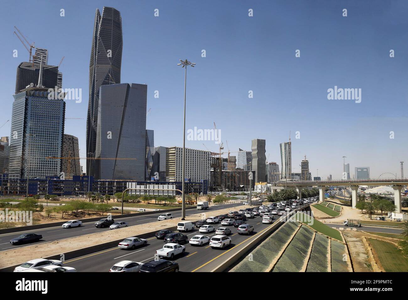 26.02.2020, Riad, , Saudi Arabia - City view. 00S200226D296CAROEX.JPG [MODEL RELEASE: NO, PROPERTY RELEASE: NO (c) caro images / Sorge, http://www.car Stock Photo
