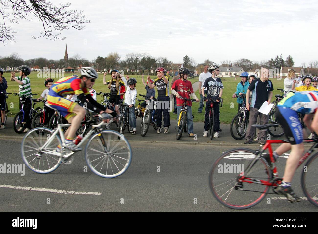 Girvan Cycle Race . The traditional Saturday evening circuit race around Victory Park in the