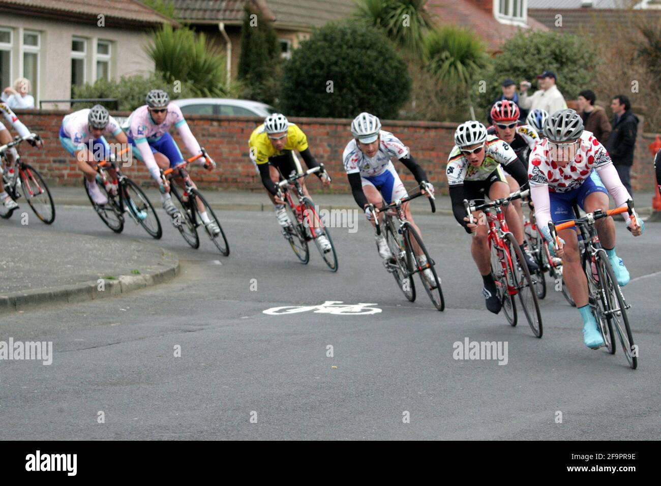 Girvan Cycle Race . The traditional Saturday evening circuit race around Victory Park in the