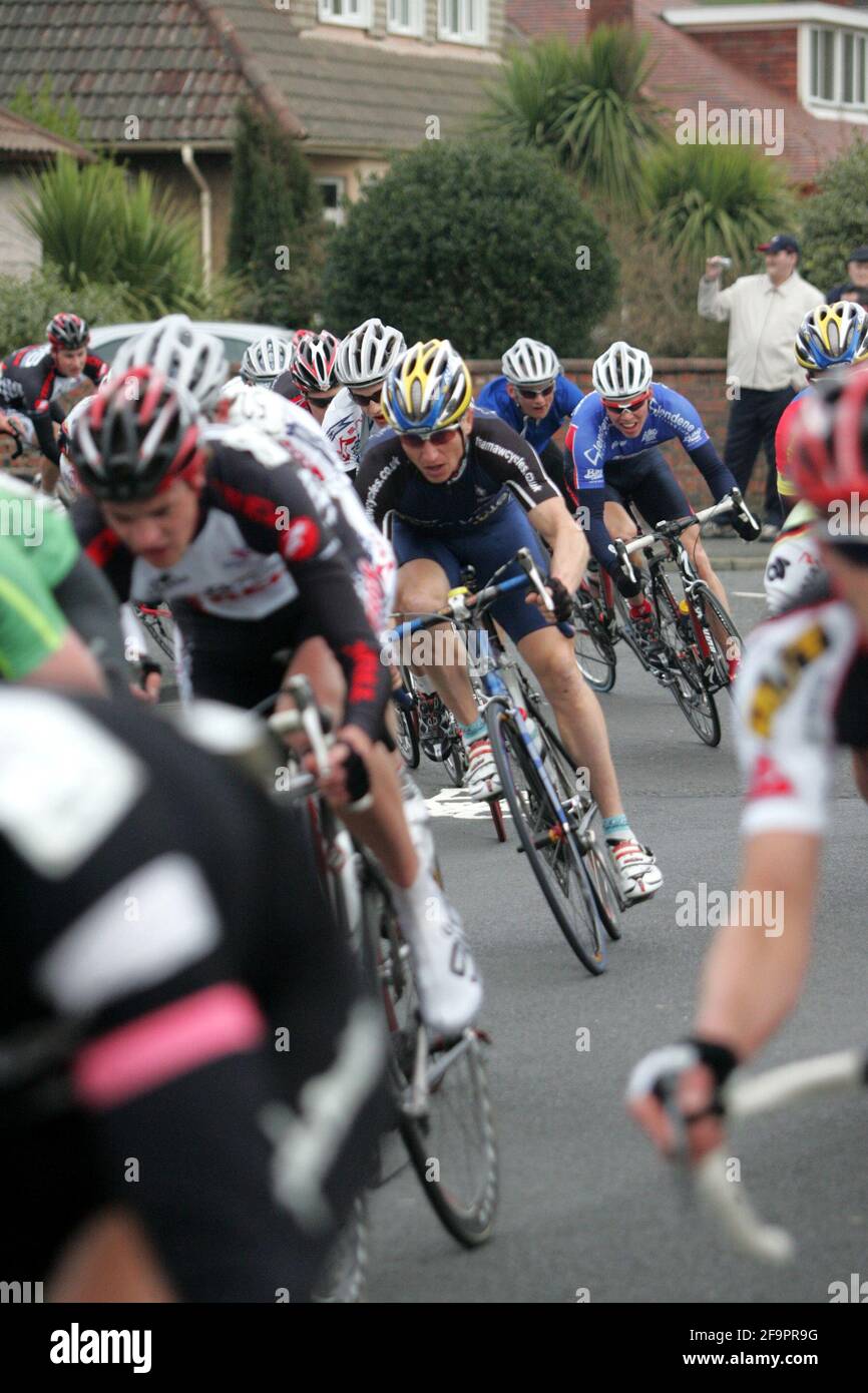 Girvan Cycle Race . The traditional Saturday evening circuit race around Victory Park in the
