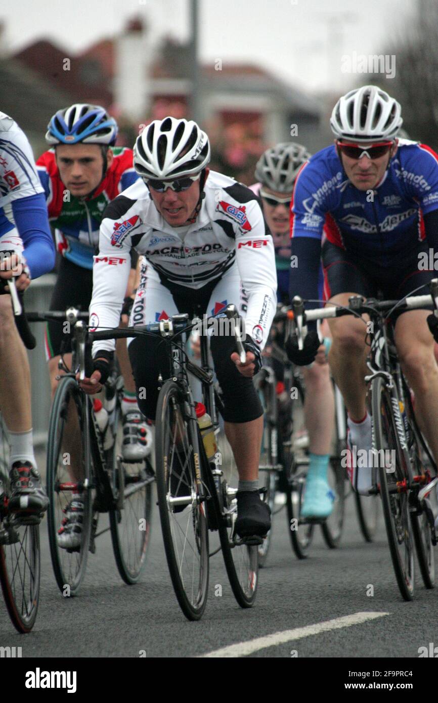 Girvan Cycle Race . The traditional Saturday evening circuit race around Victory Park in the