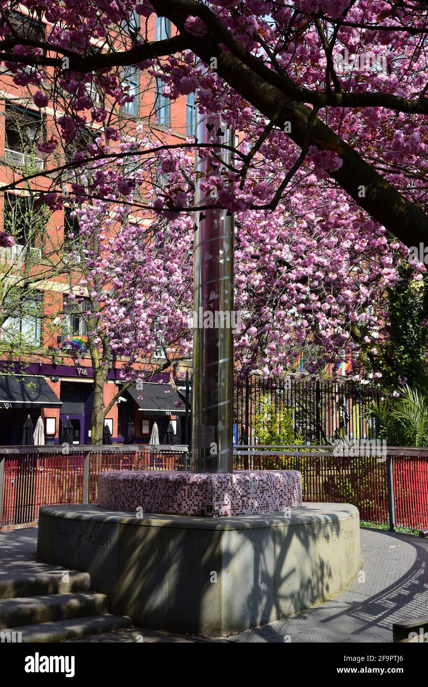 Manchester gay village in spring hi-res stock photography and images ...