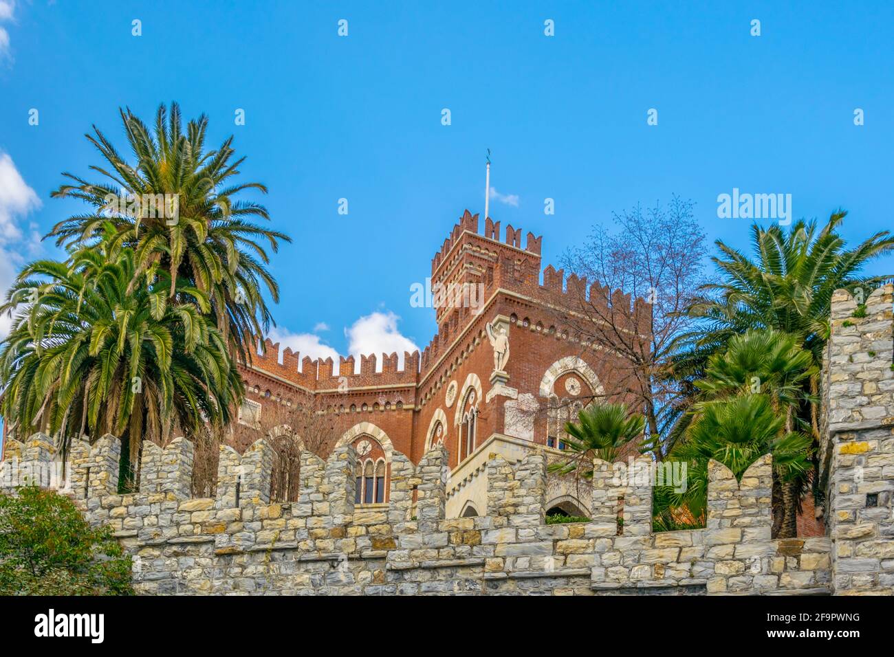 Genoa Castle Castello albertis genova hi-res stock photography and images - Alamy