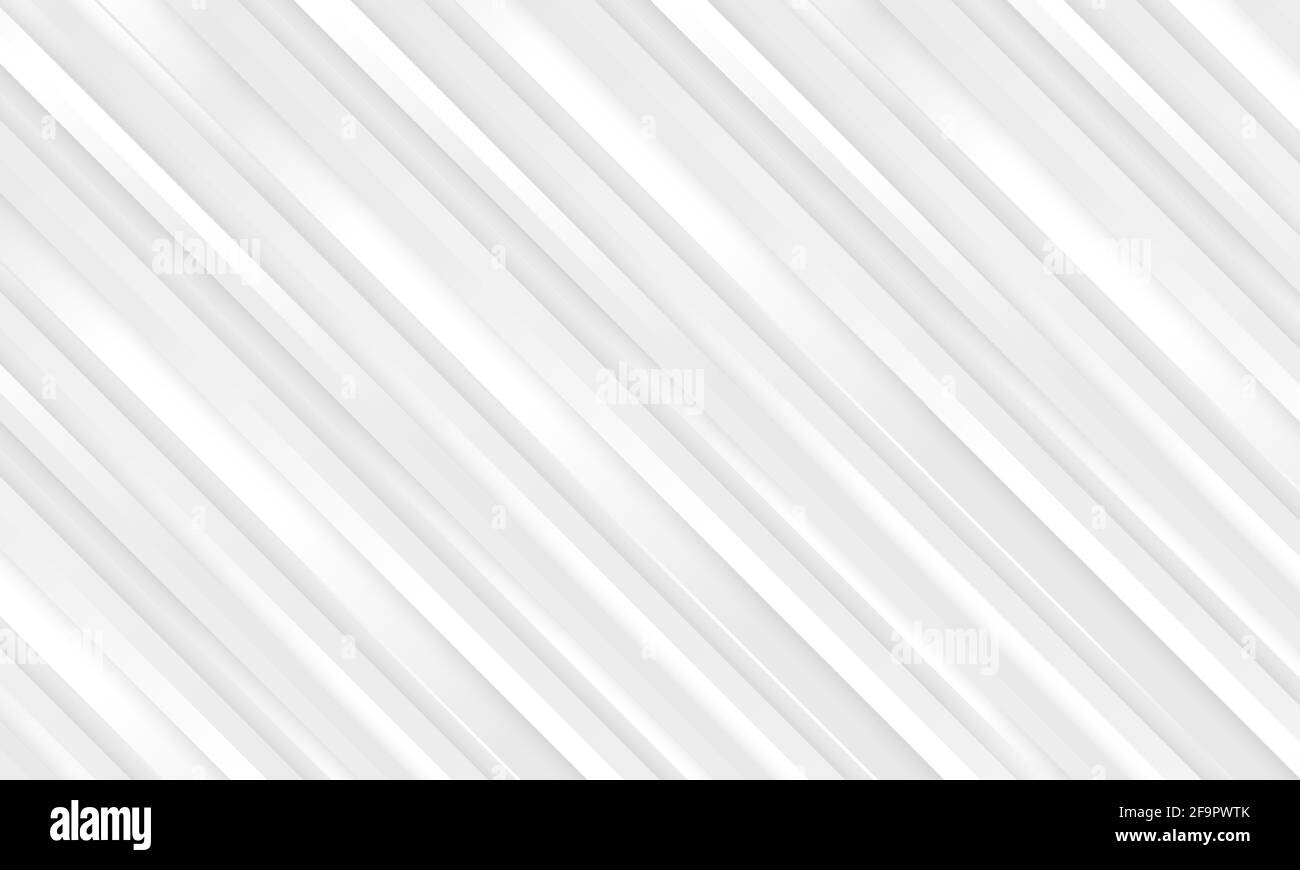 Abstract metallic silver striped light vector background with white and ...