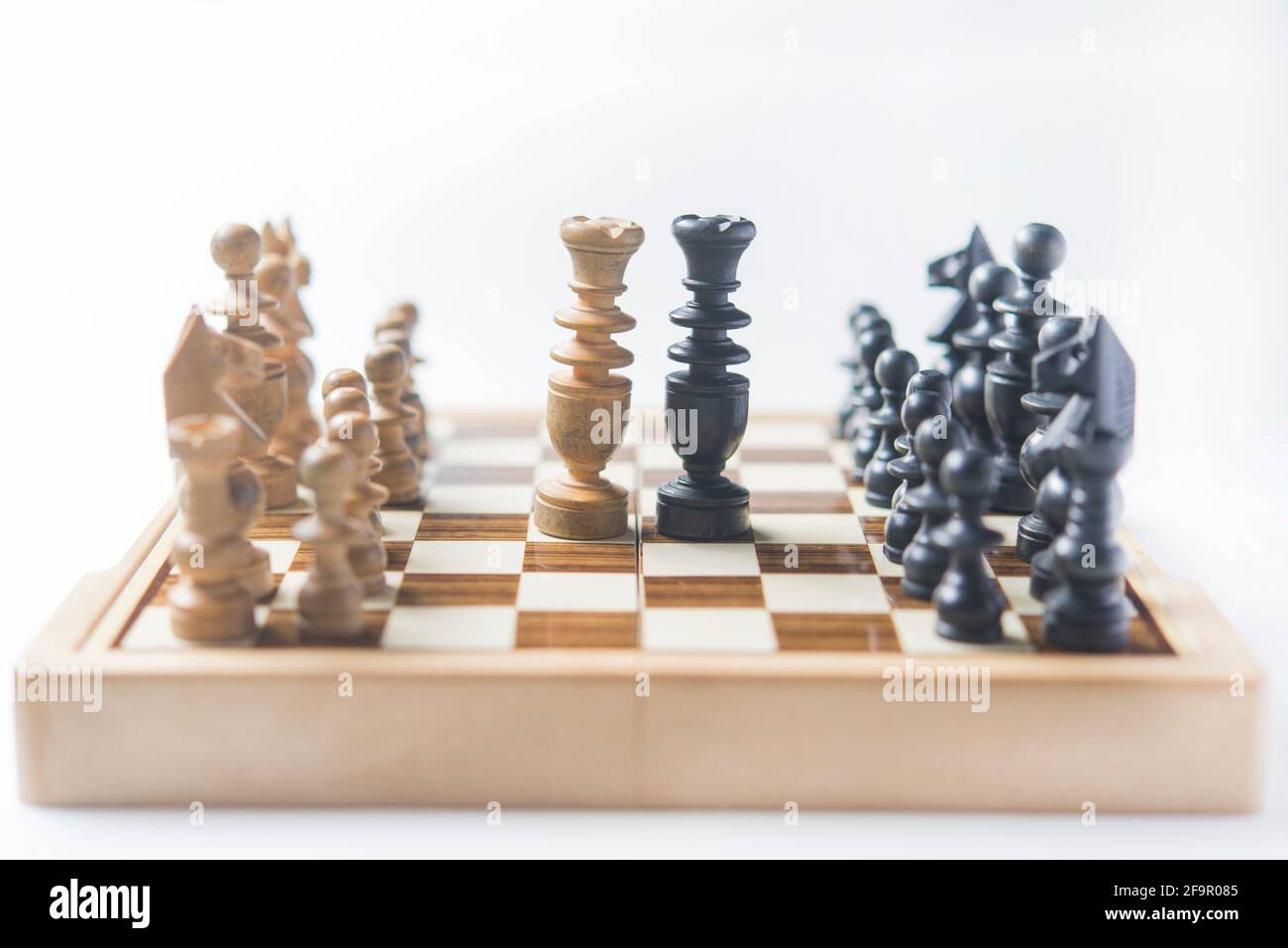 Businesswoman thinking how to play chess concept business strategy for win  Stock Photo - Alamy