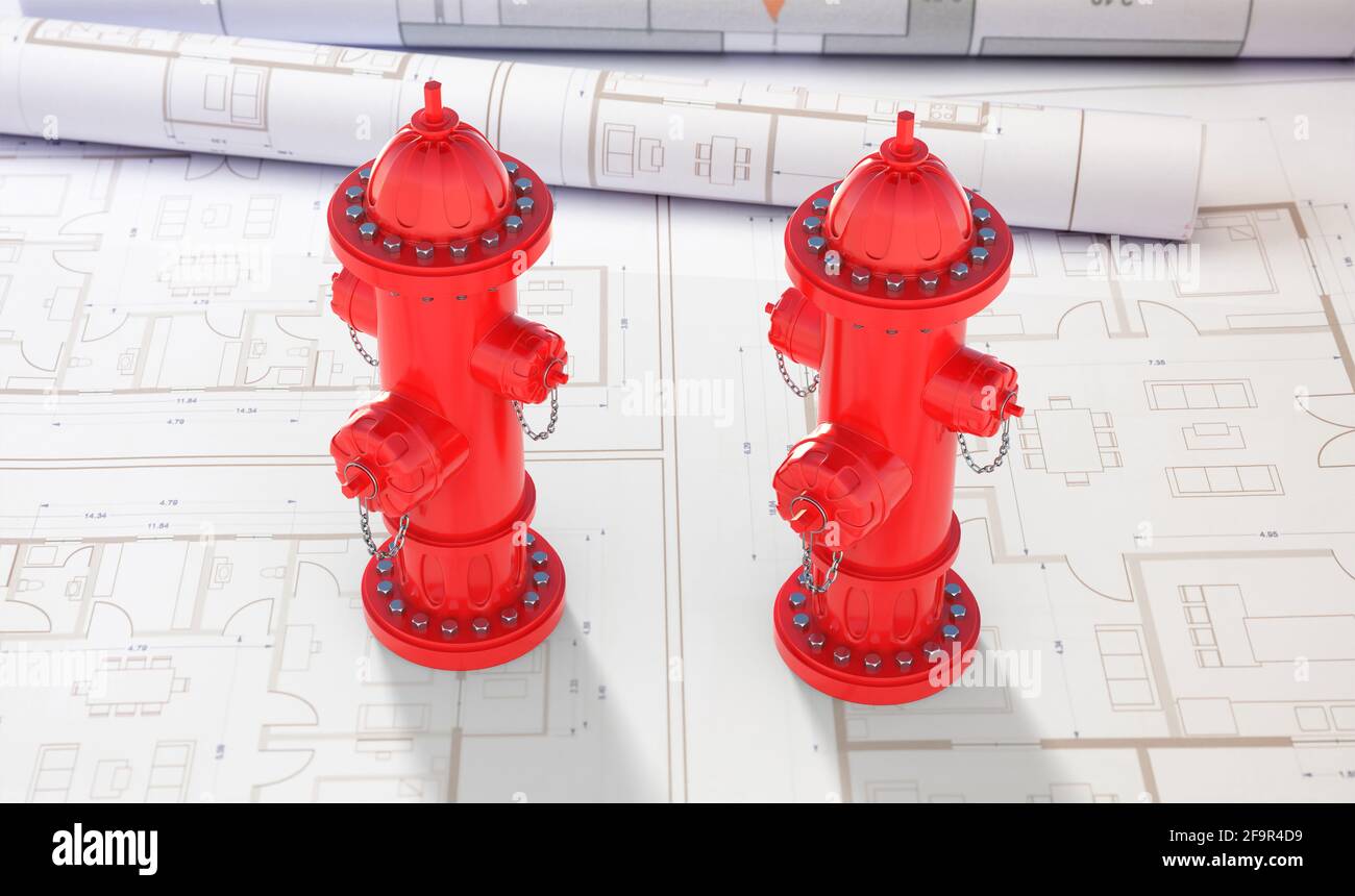 City utilities design, firefighting system, fire protection engineering