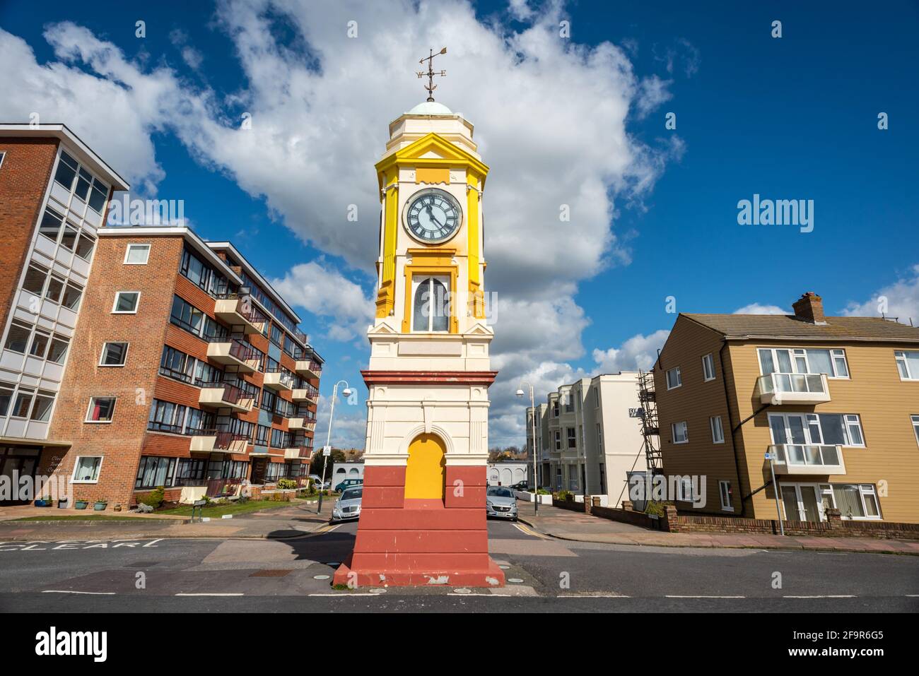 Bexhill, April 6th 2021 The Edward VII Coronation Memorial Clock Tower