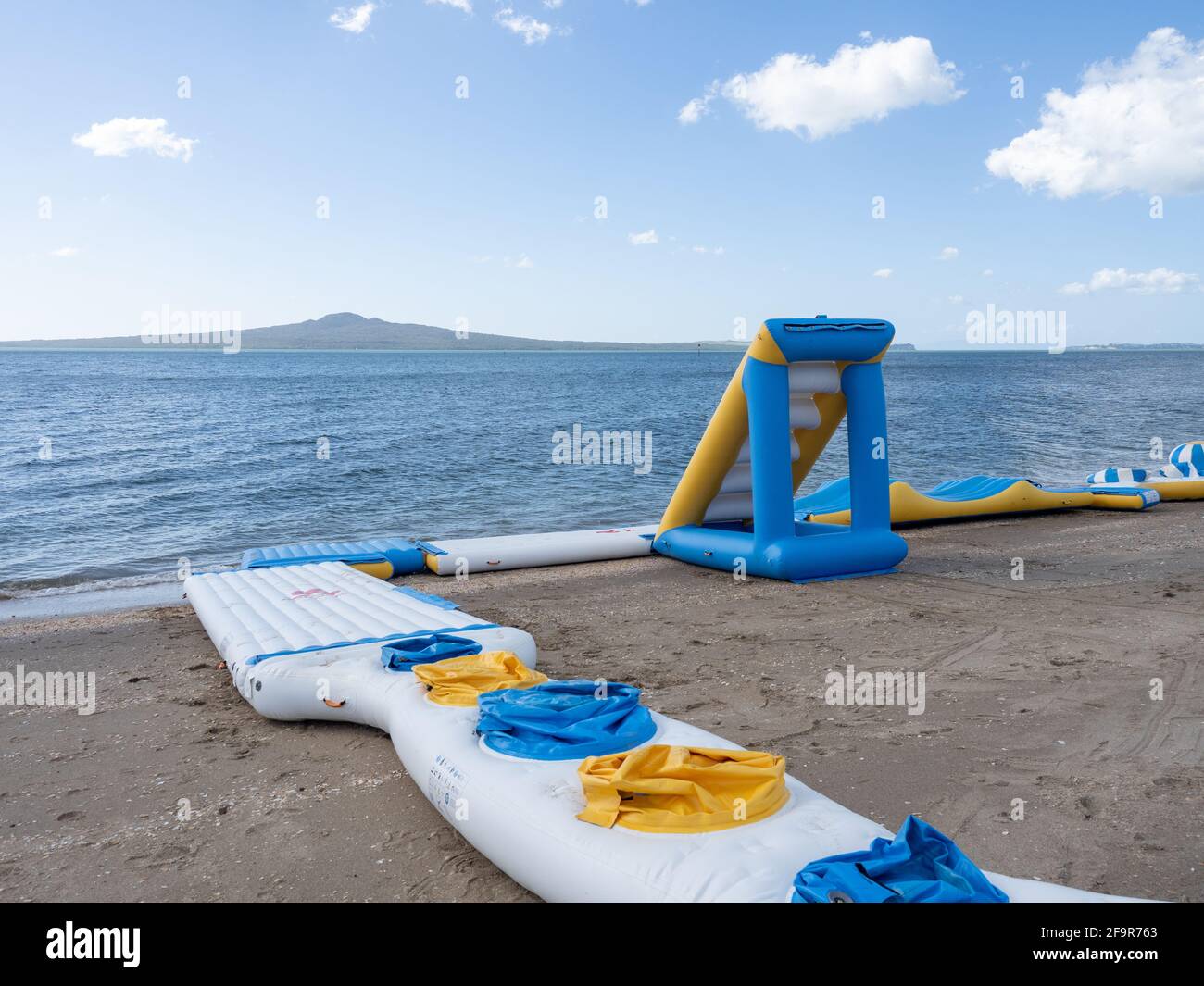 AUCKLAND, NEW ZEALAND Apr 16, 2021 View of construction of