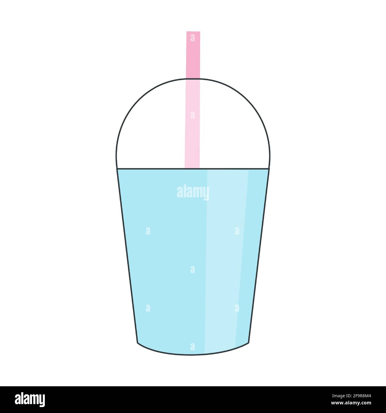Cartoon cup glass water vector hi-res stock photography and images - Alamy
