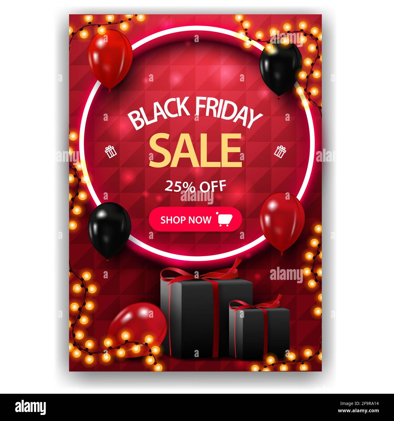 Vertical neon sign Cut Out Stock