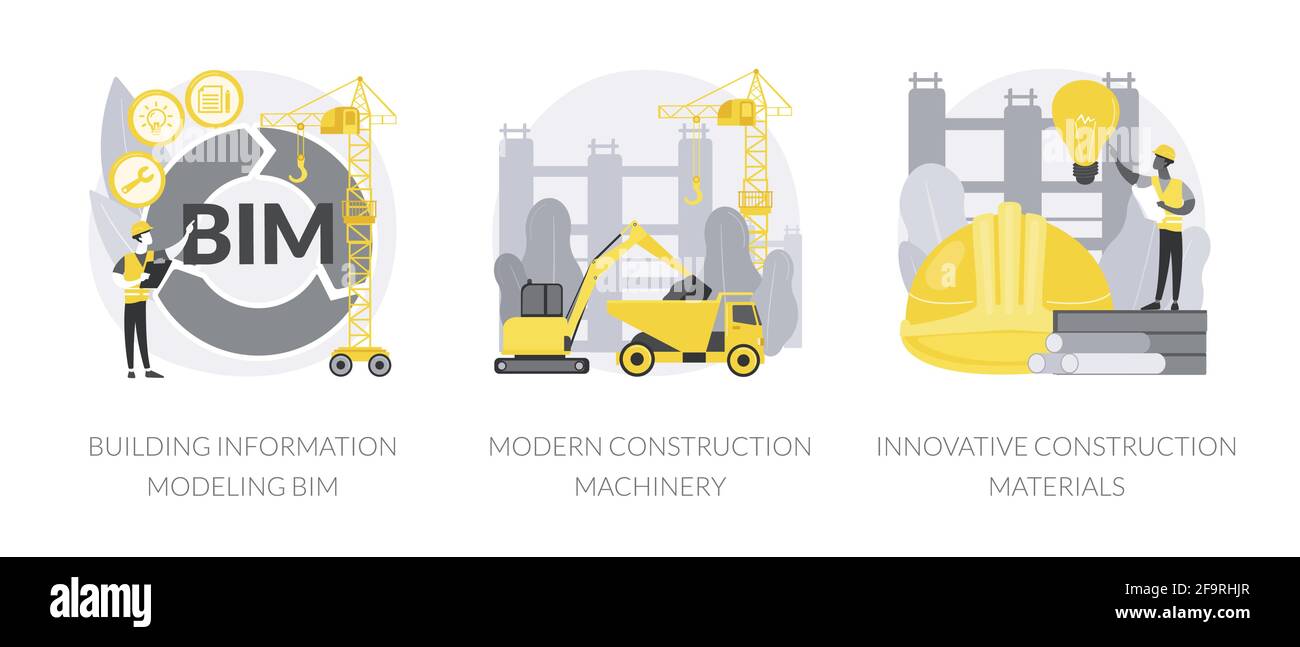 Construction site innovation Stock Vector Images - Alamy