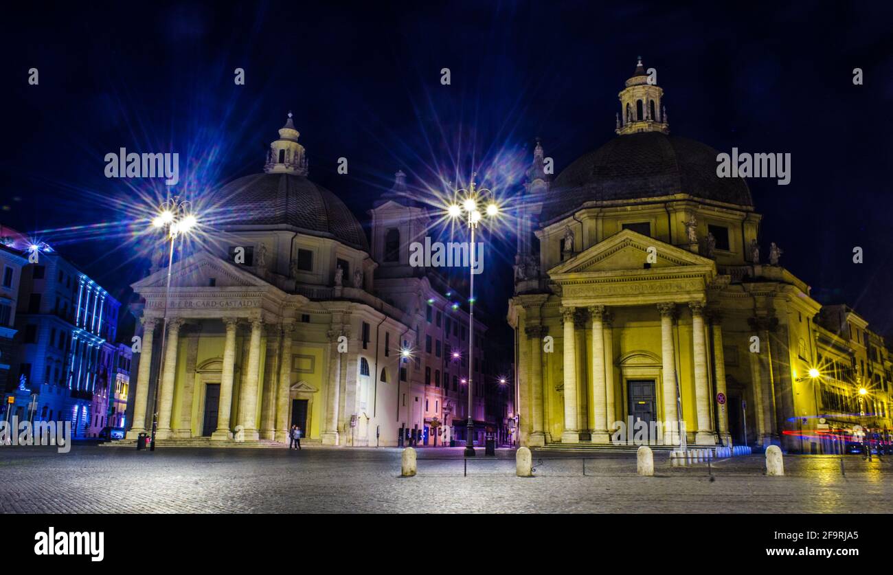 Churches in rome hi-res stock photography and images - Alamy