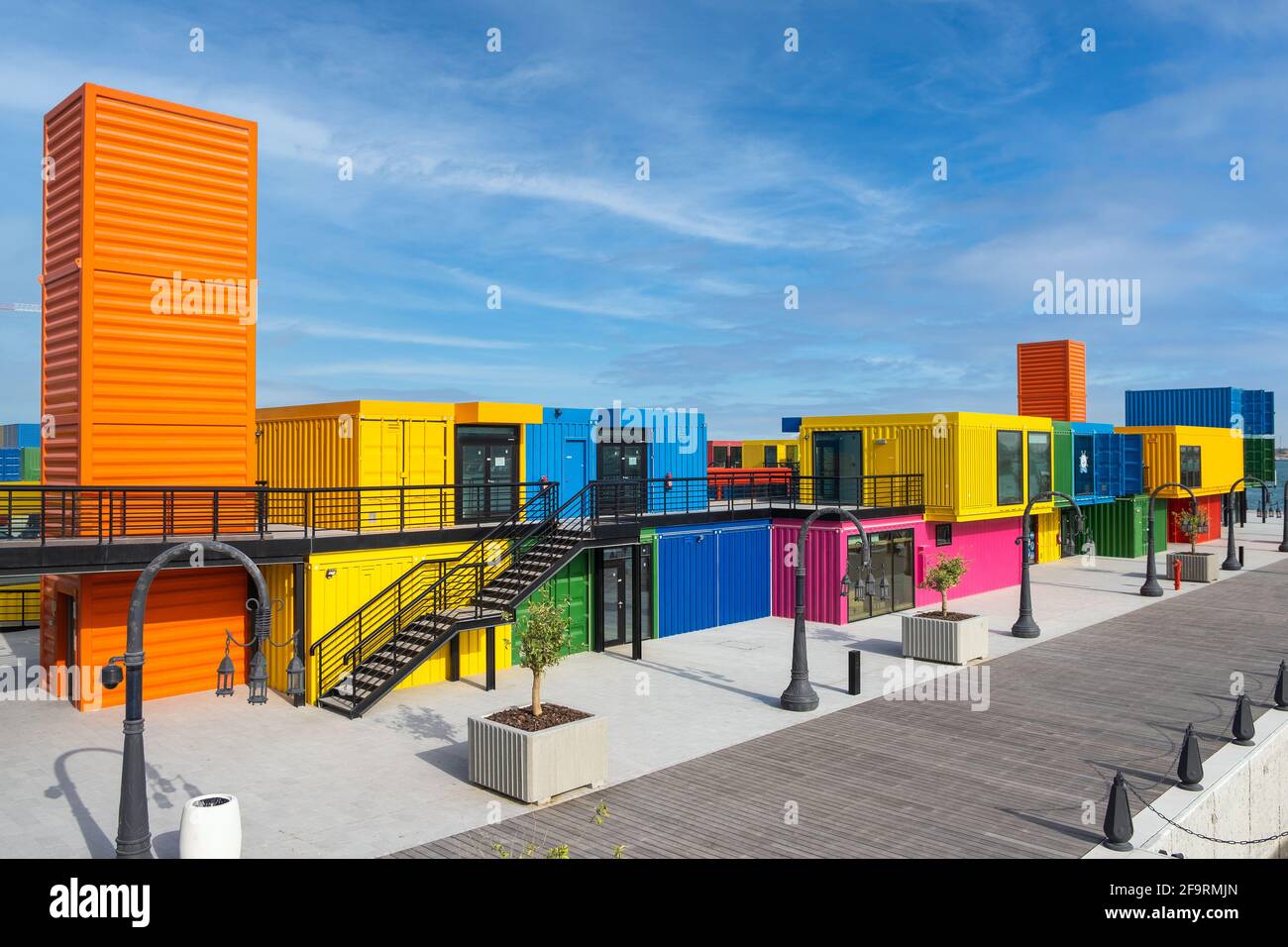 Box Park Doha, located in the old Doha Port, is the newest trending