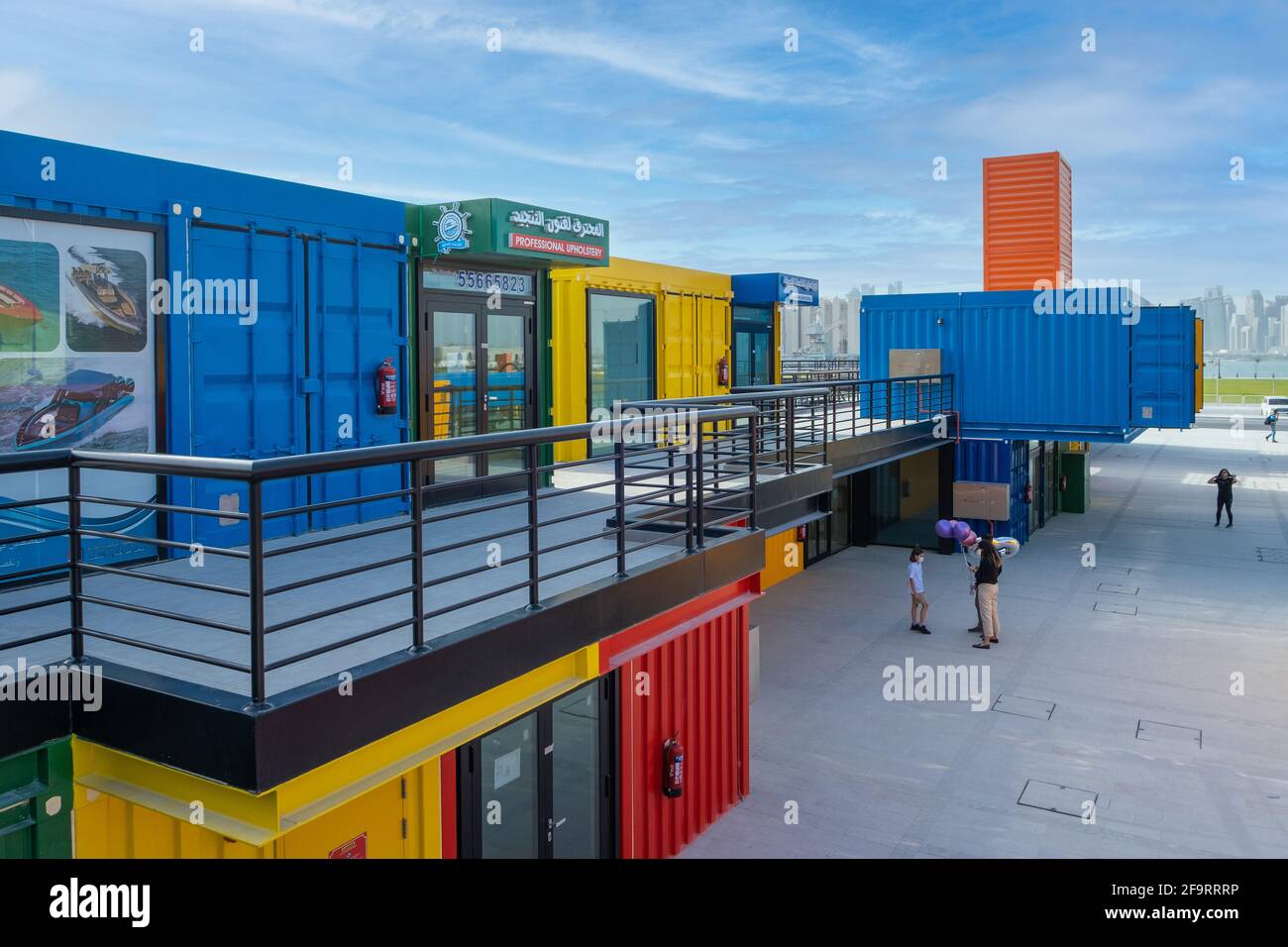 Box Park Doha, located in the old Doha Port, is the newest trending