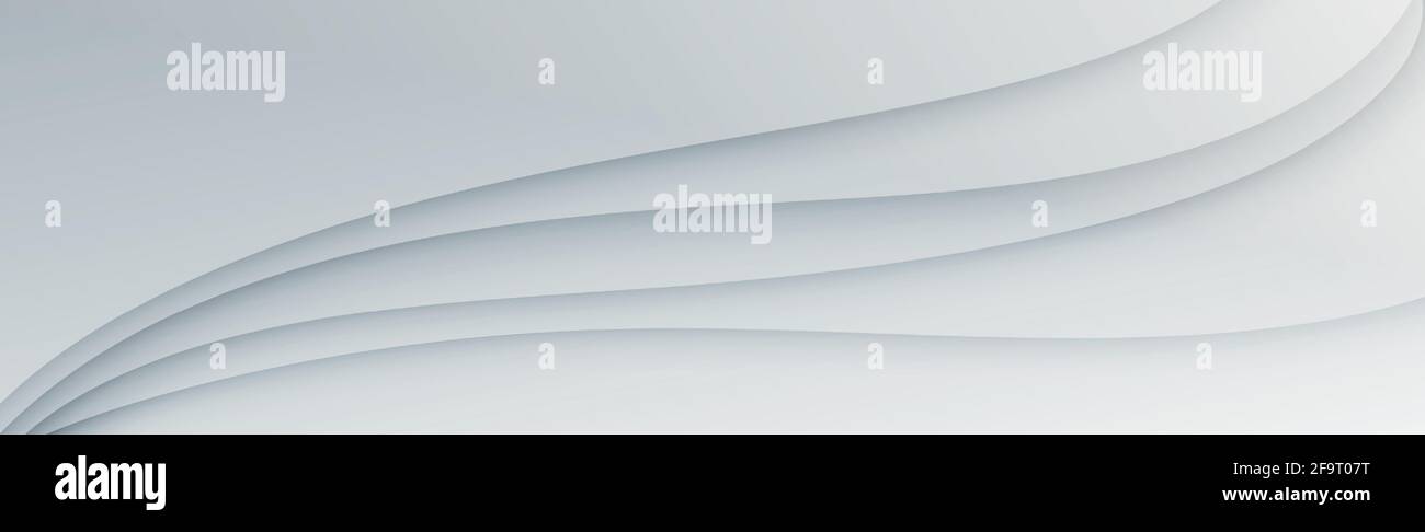 Abstract gray background with wavy lines - Vector illustration Stock ...