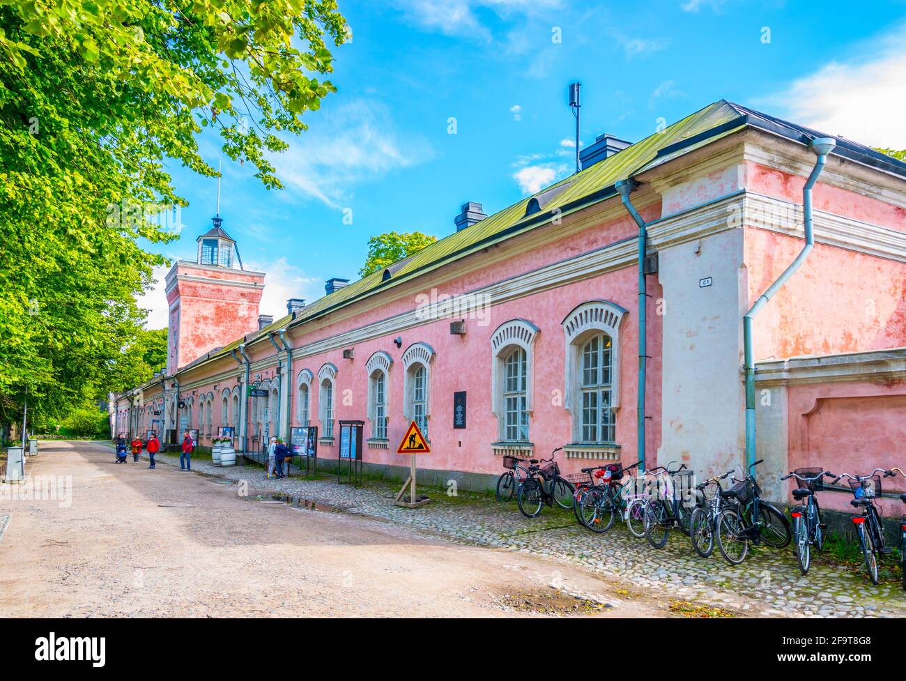 Old Suomenlinna ferry terminal in Finland Stock Photo - Alamy