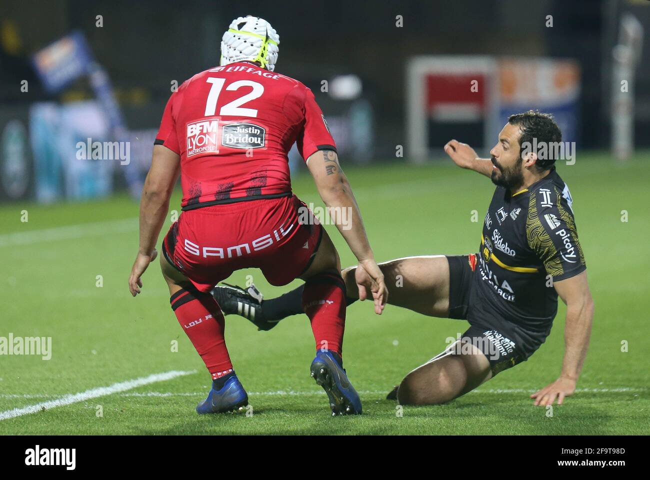 during the French championship Top 14 rugby union match between Stade ...