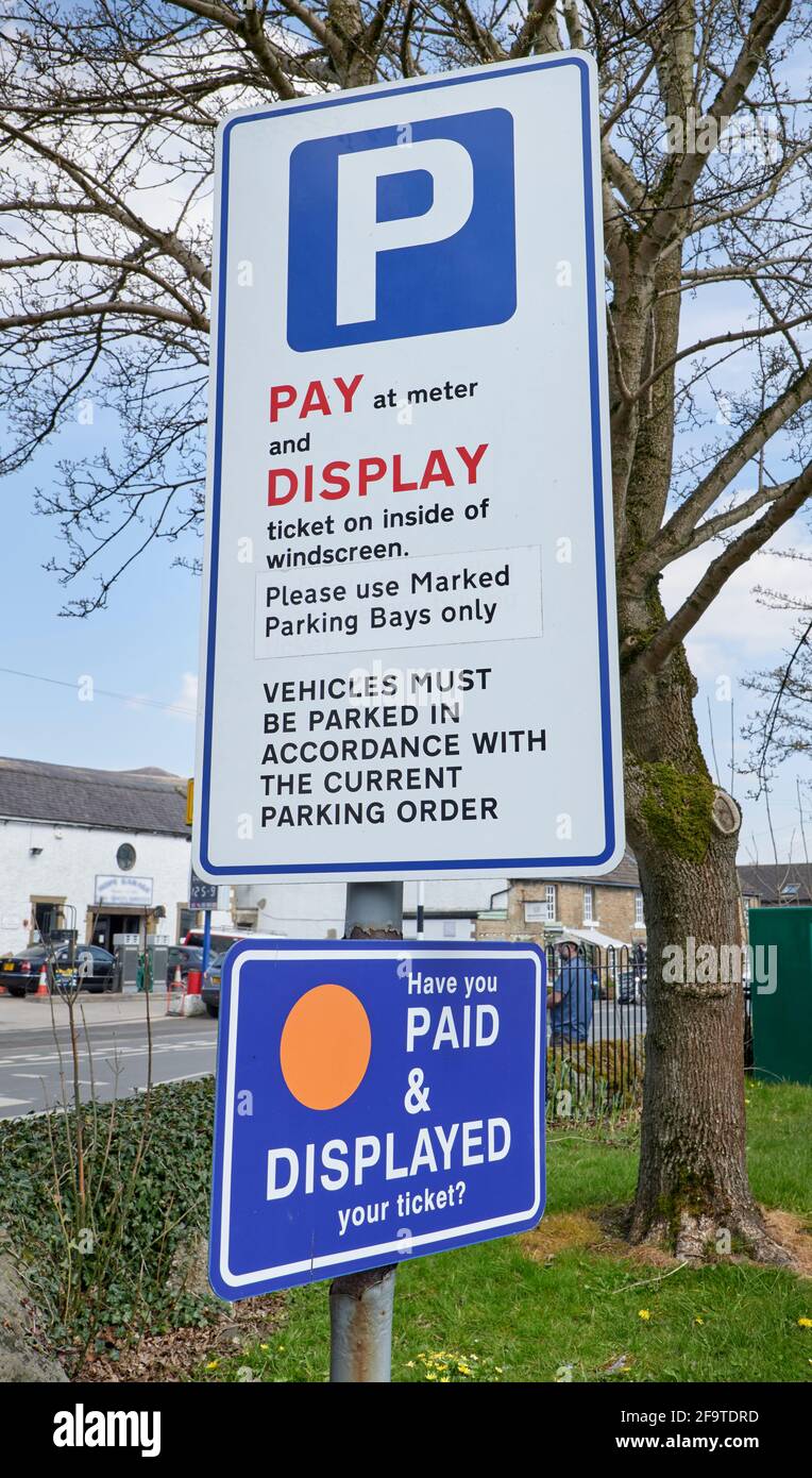 Pay and display rural uk hires stock photography and images Alamy