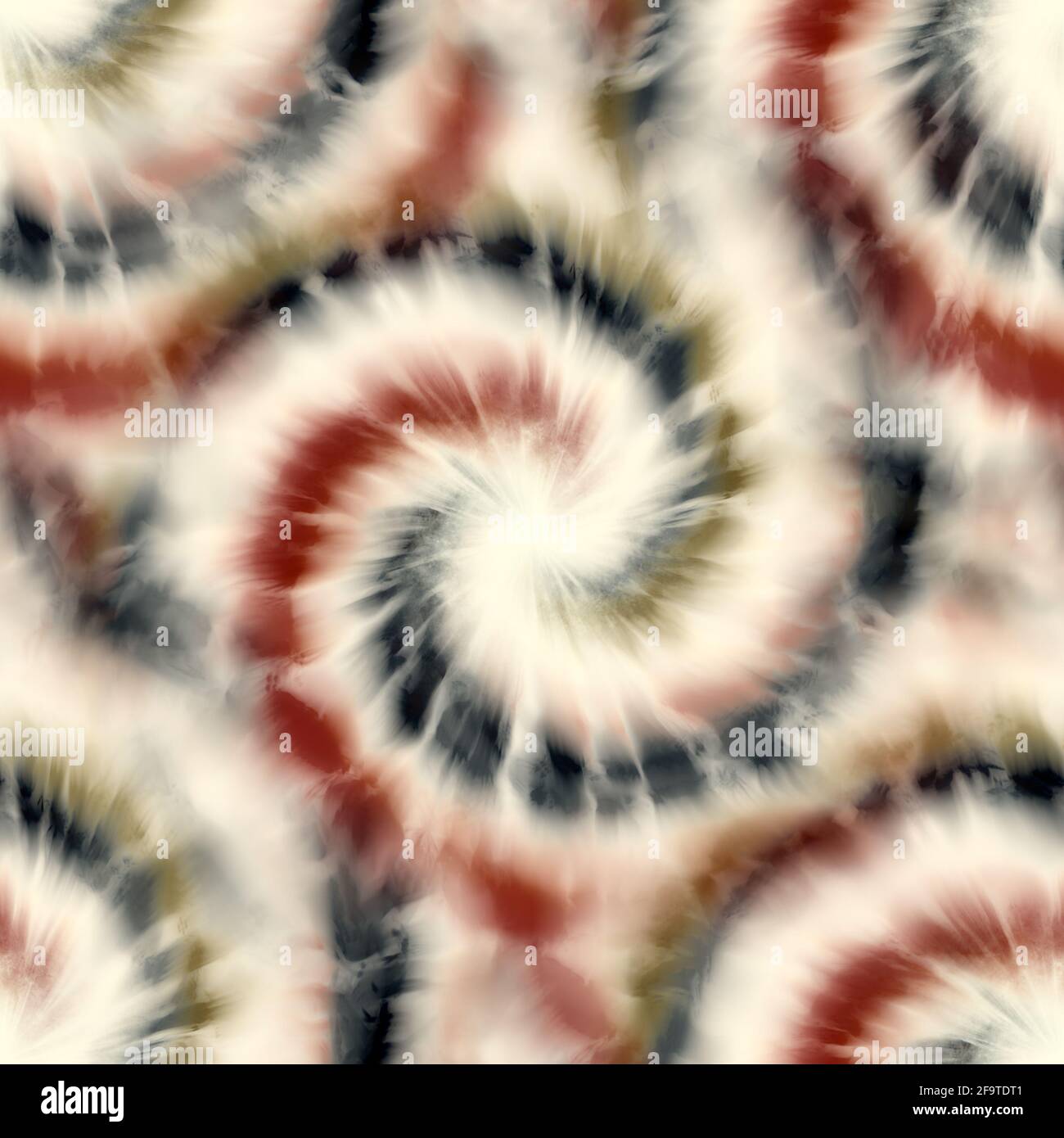 Seamless spiral tie dye pattern for surface design print Stock Photo ...