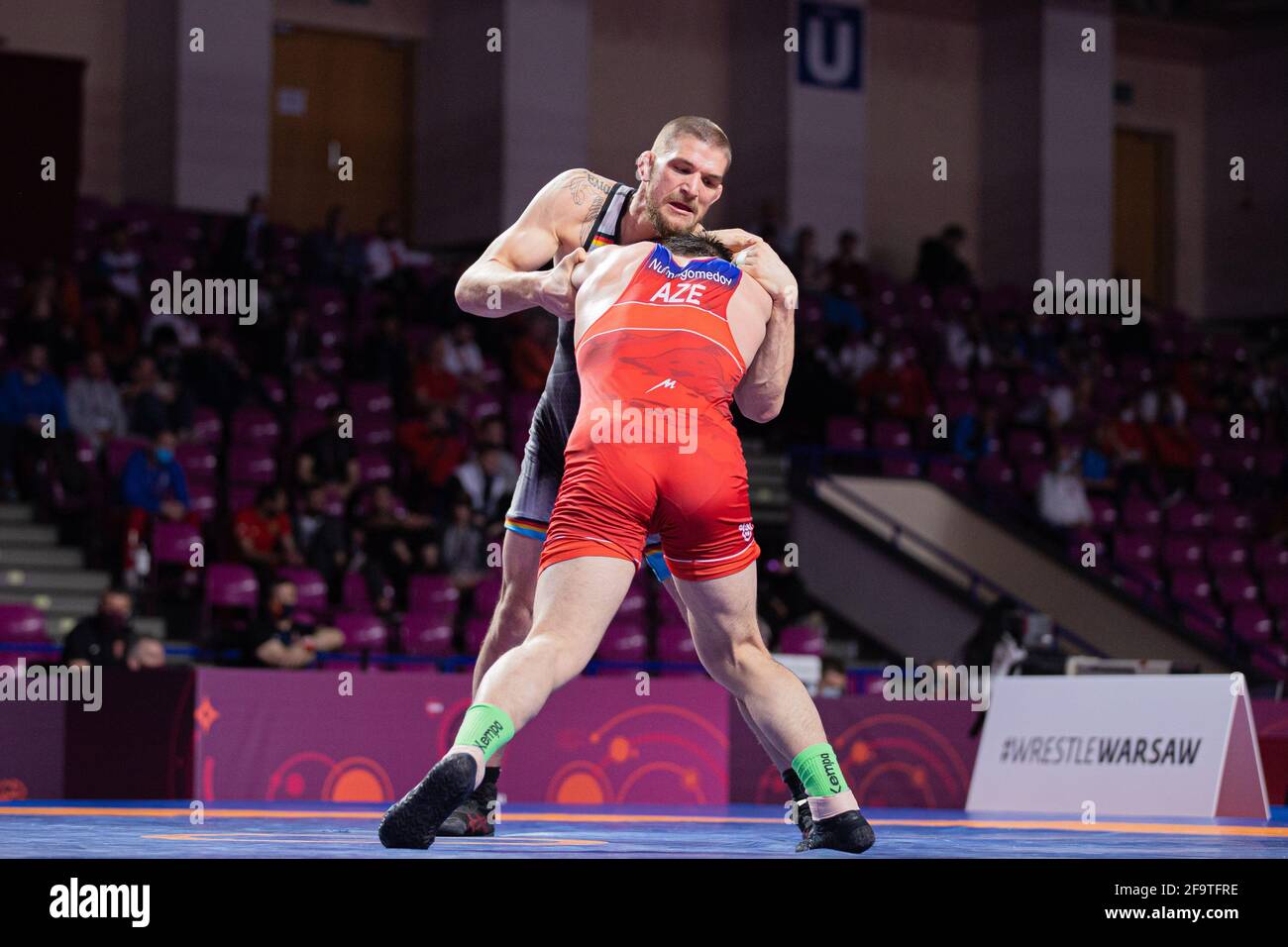 Warschau, Poland. 20th Apr, 2021. Wrestling/Freestyle, European