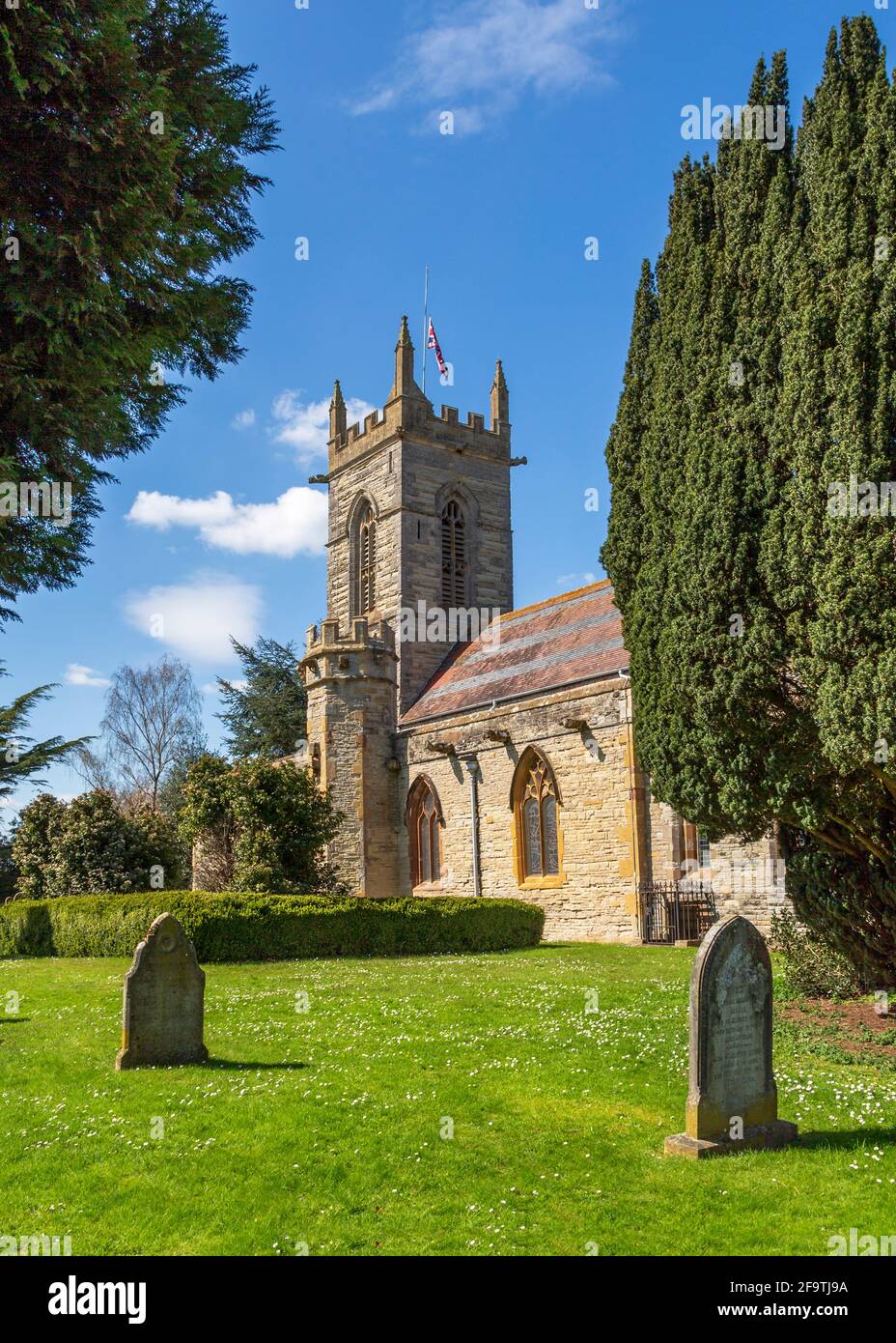St.Matthews Church in Salford Priors, Warwickshire, England Stock Photo Alamy