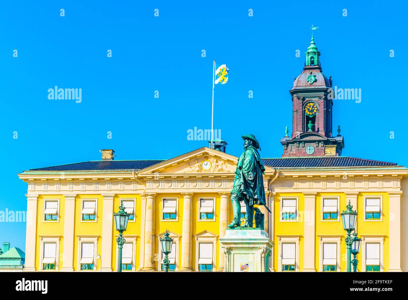 Statue of king gustav adolf in gothenburg hi-res stock photography and ...