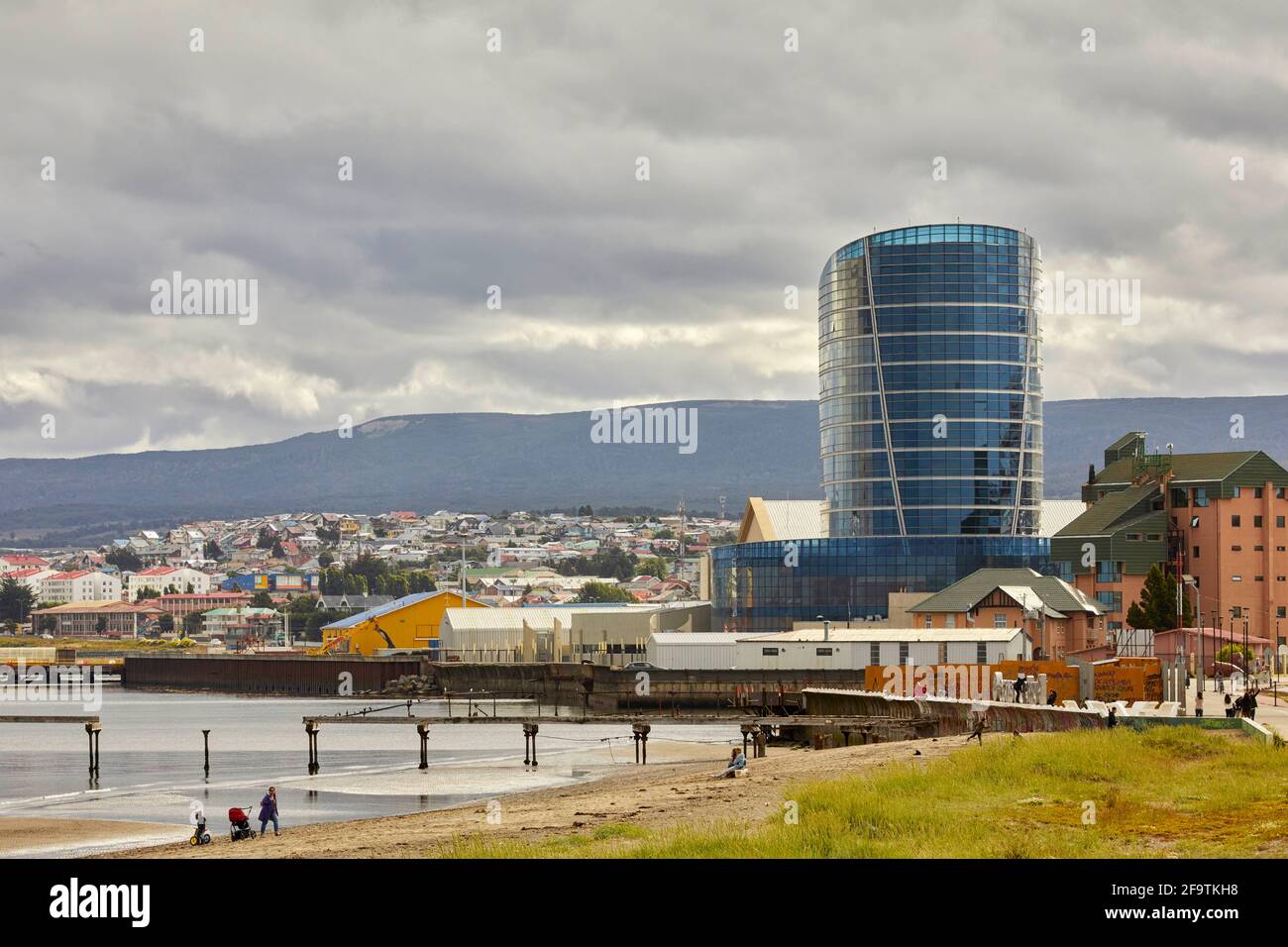 Hotel Dreams Del Estrecho Gobernacion Maritima Punta Arenas Chile Stock