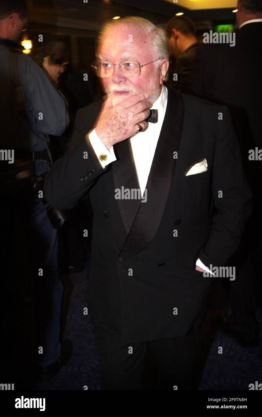 Sir Richard Attenborough arriving at this evenings Sony Radio Academy Awards. Stock Photo