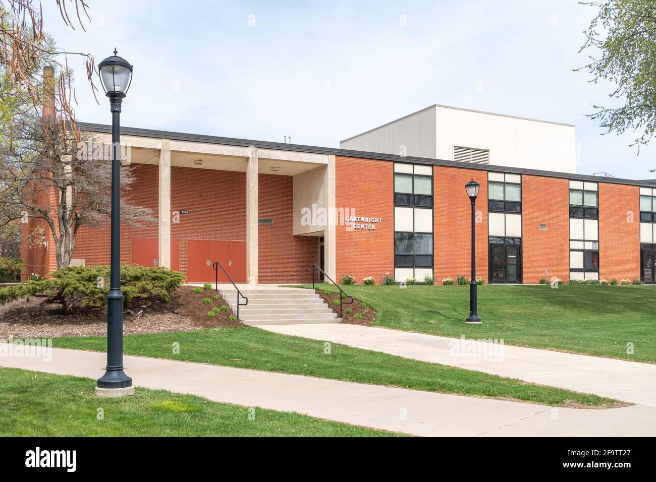 LA CROSSE, WI,USA APRIL 17, 2021 Cartwright Center on the campus of the University of