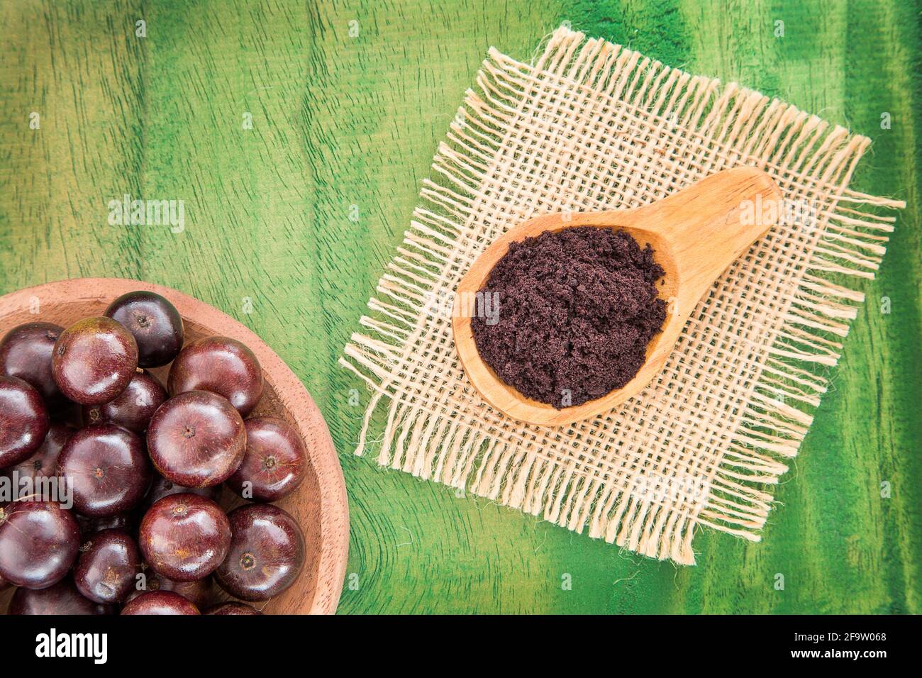 Brazilian exotic berry jabuticaba Plinia cauliflora Stock Photo Alamy