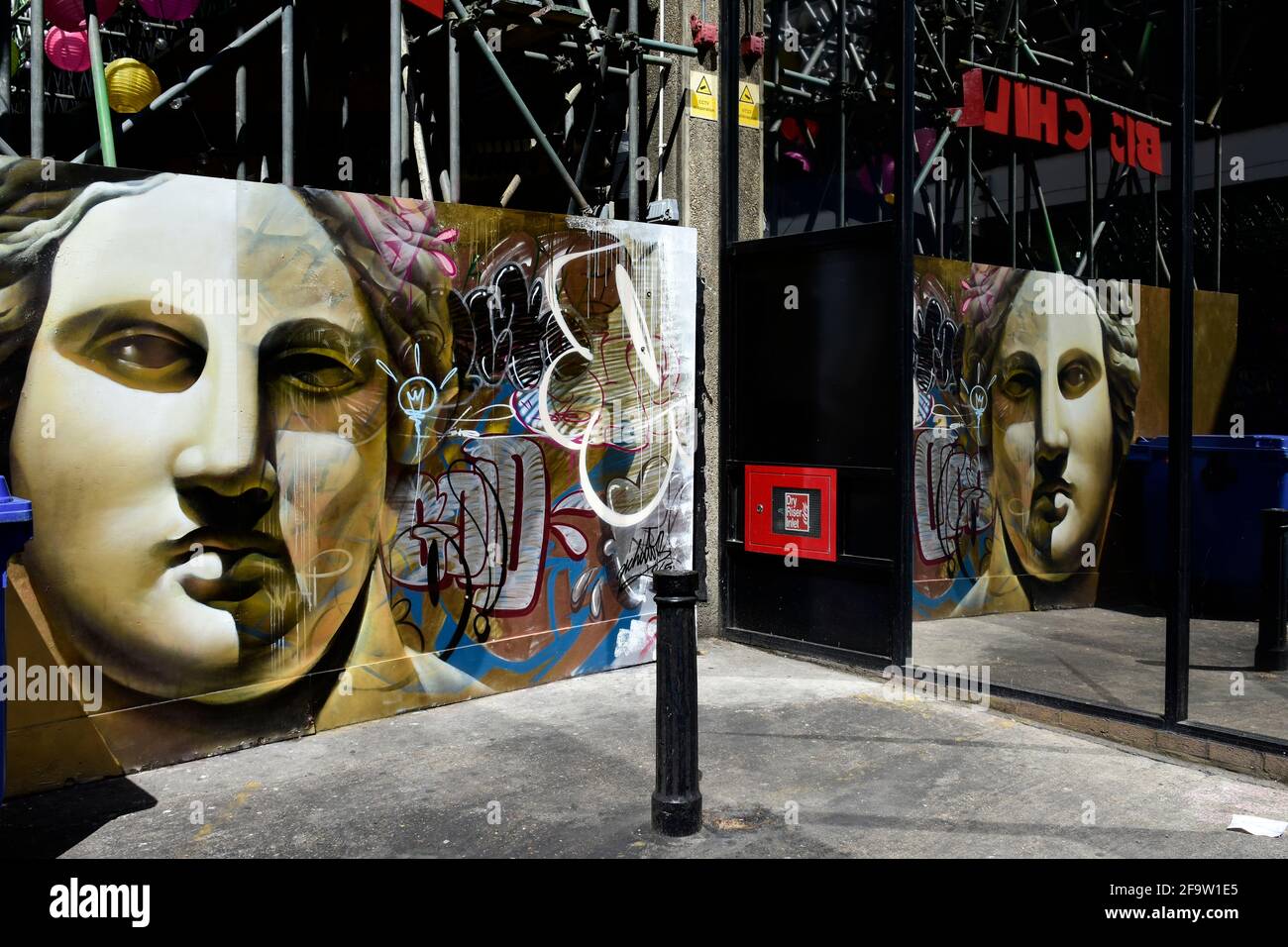 Shoreditch Street Art Stock Photo Alamy