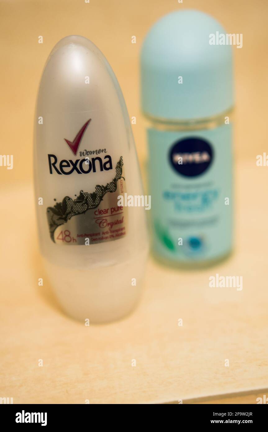 Rexona deodorant hi-res stock photography and images - Alamy