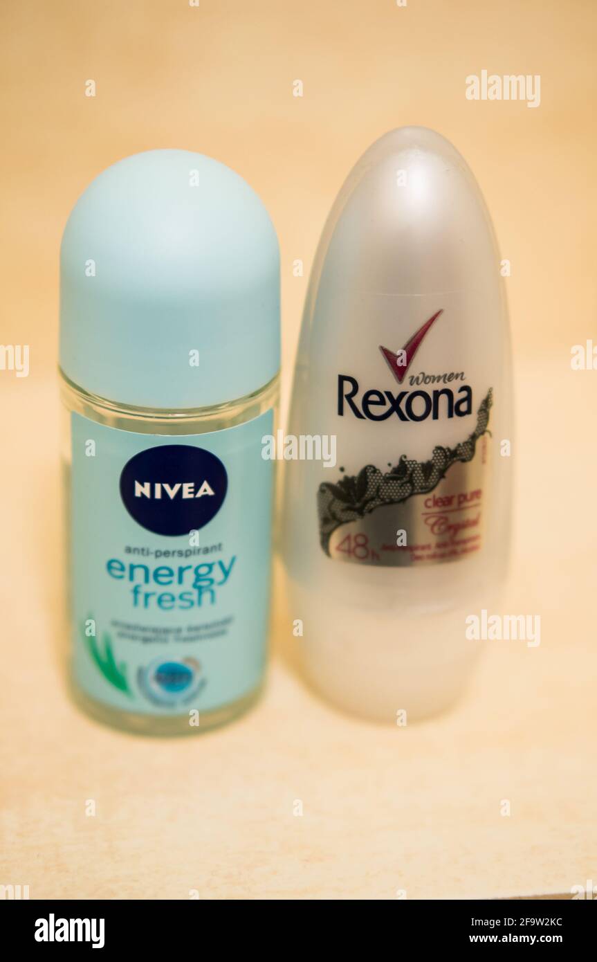 Rexona deodorant hi-res stock photography and images - Alamy