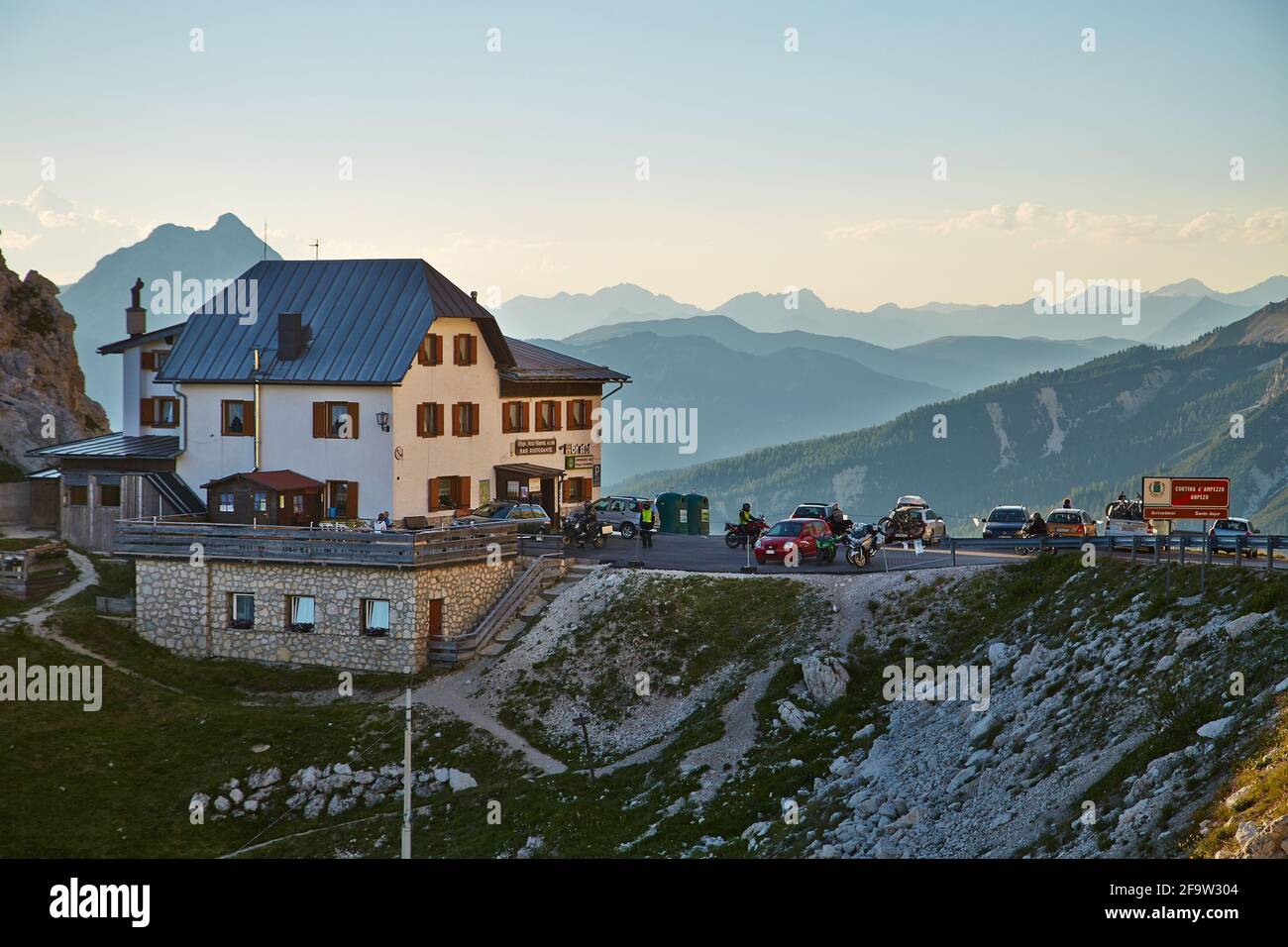 Dolomites Summer Landscape Stock Photo - Alamy