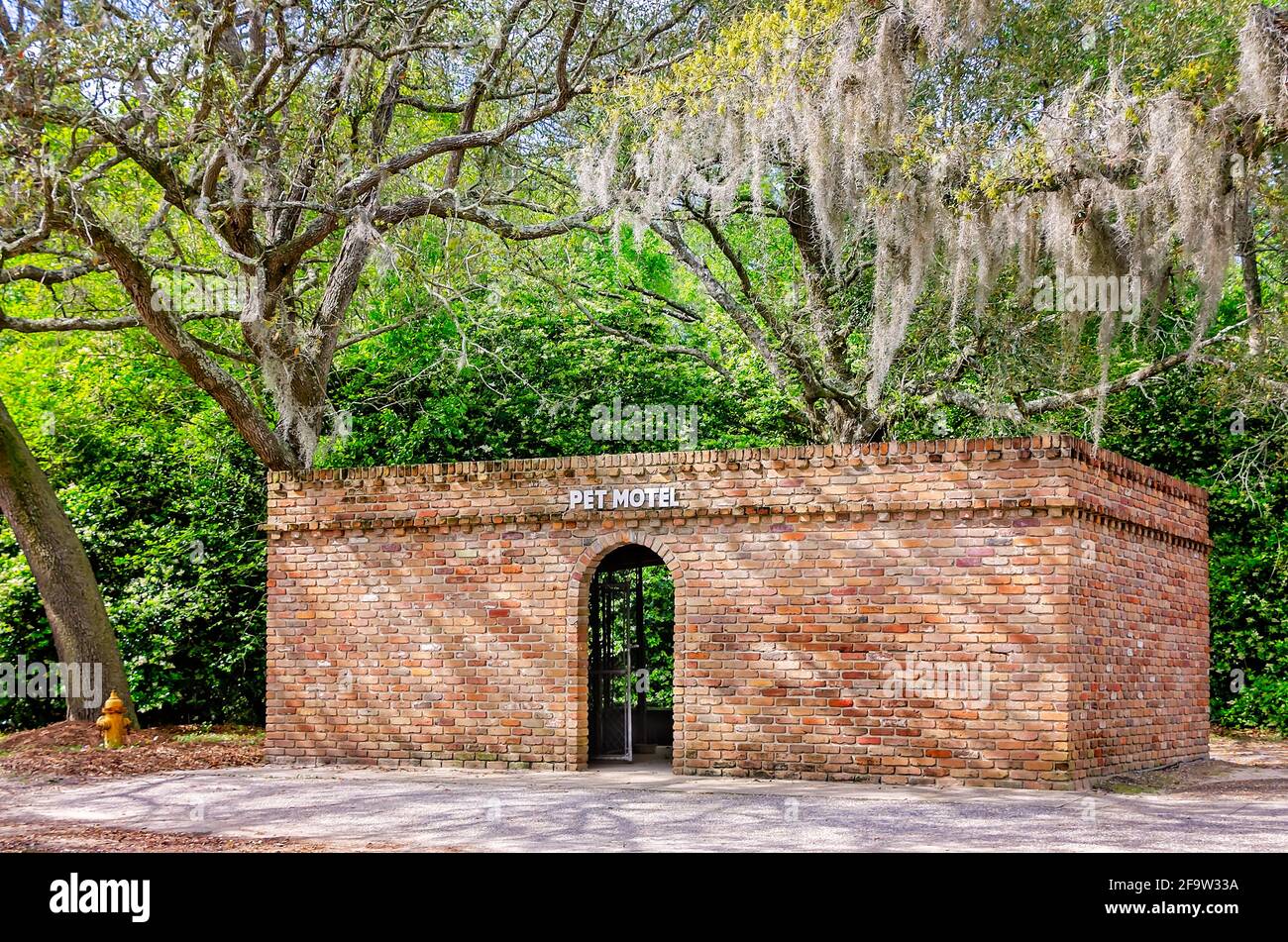 The Pet Motel is pictured at Bellingrath Gardens, April 19, 2021, in