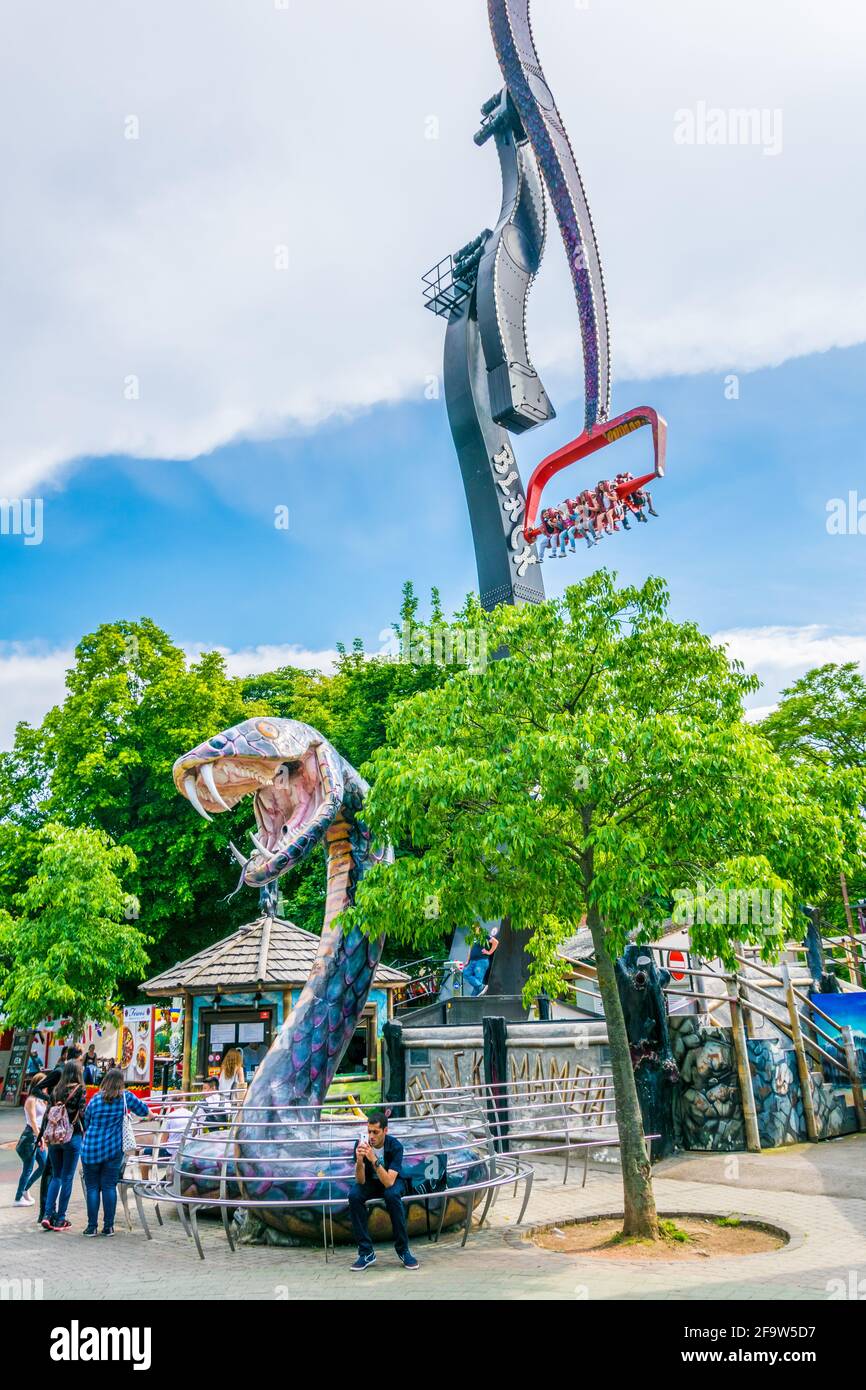 Mamba Ride Layout Black Mamba Ride High Resolution Stock Photography and Images - Alamy