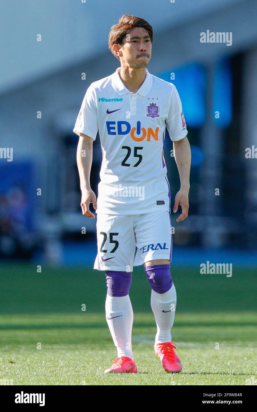 Kanagawa, Japan. 18th Apr, 2021. Yusuke Chajima (Sanfrecce
