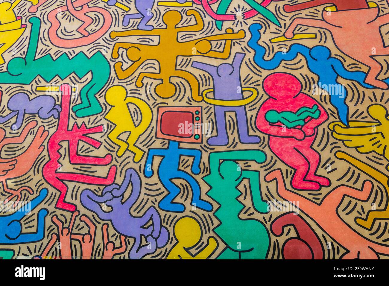 Keith Haring Pisa High Resolution Stock Photography and