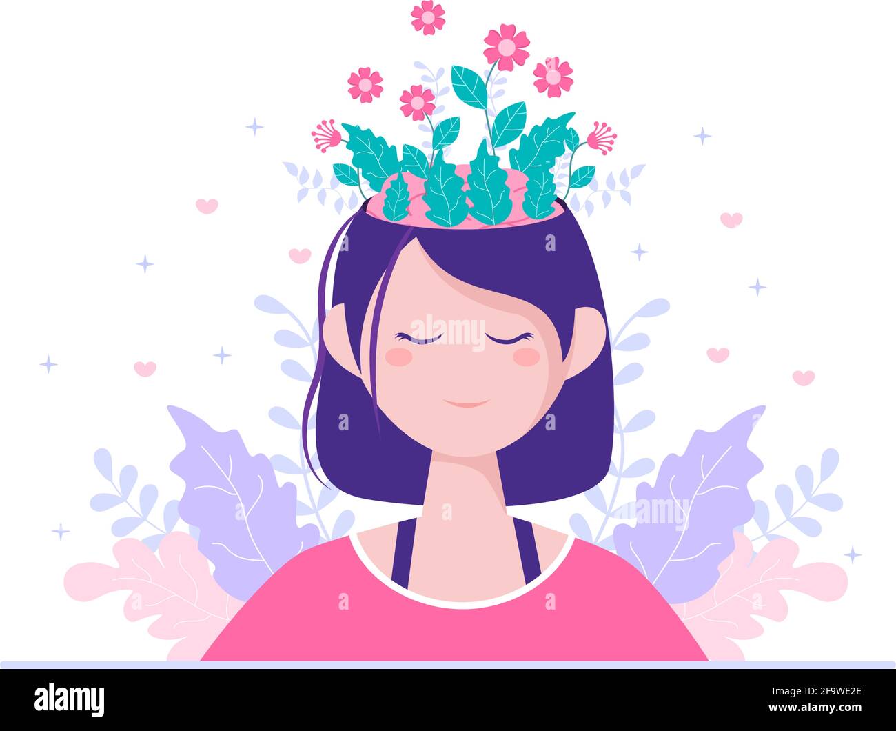 Massage Vector Illustration In Beauty Salon, Body Spa, Relaxation, Facial Essential And Skincare