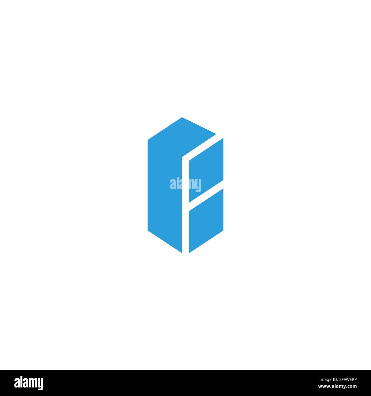 refrigerator ice box simple geometric symbol icon vector Stock Vector