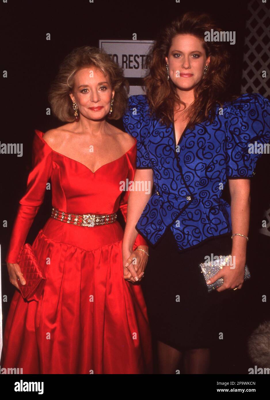 Barbara Walters and Jacqueline Dena Guber Circa 1980's Credit Ralph Dominguez/MediaPunch Stock