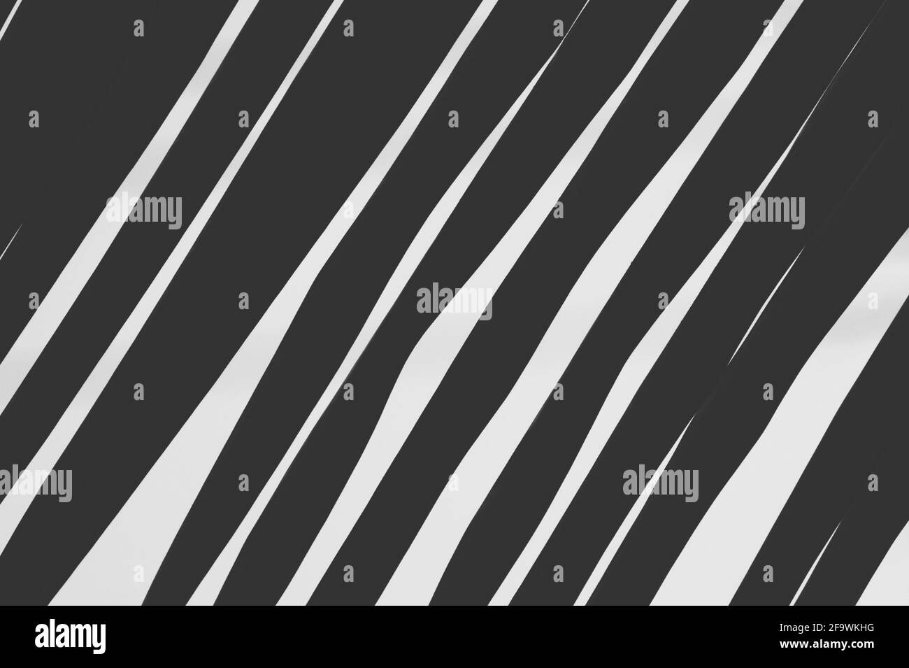 Seamless pattern of black stripes on a white background abstract hand ...