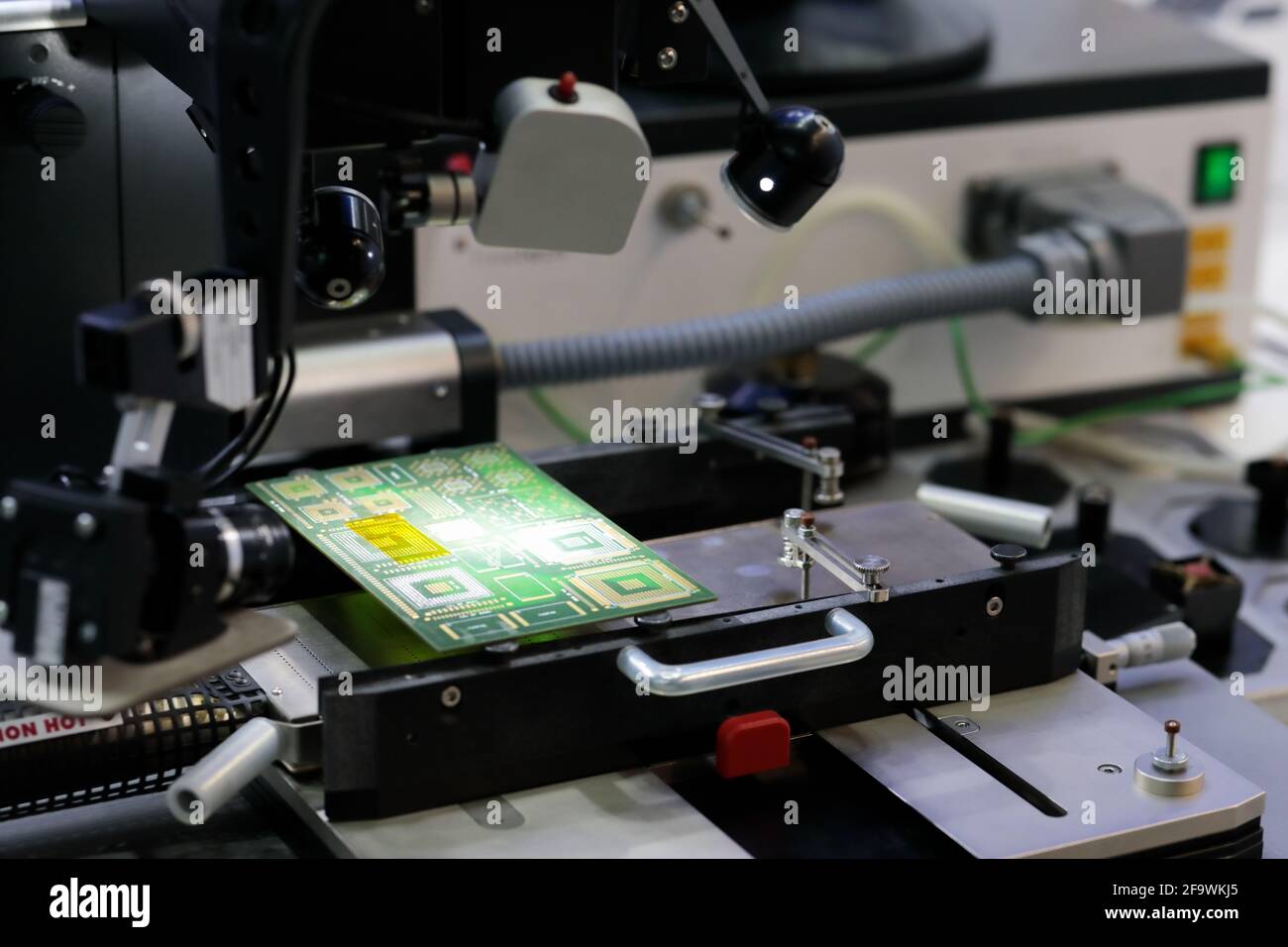 Printed circuit board manufacture hires stock photography and images