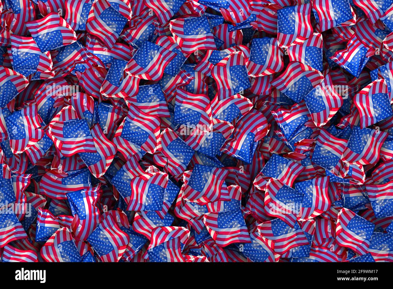 American USA flag pattern background Stock Photo