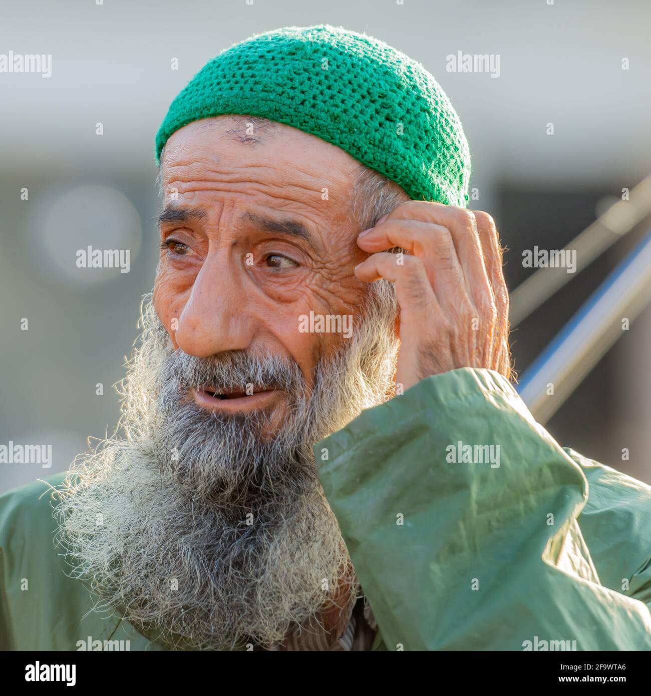 An Old Turkish Man Stock Photo